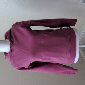 Lululemon XXS dusty rose hoodie with hidden pocket for small items
